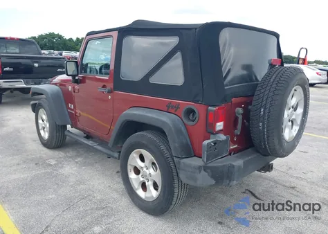 2008 Jeep Wrangler X из США, поврежденный, VIN 1J4FA24108L536778